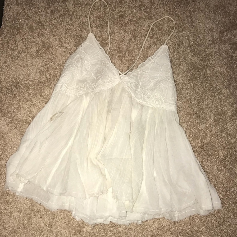 White, camisole top